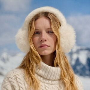 Luxury Baby Alpaca Fur Earmuffs